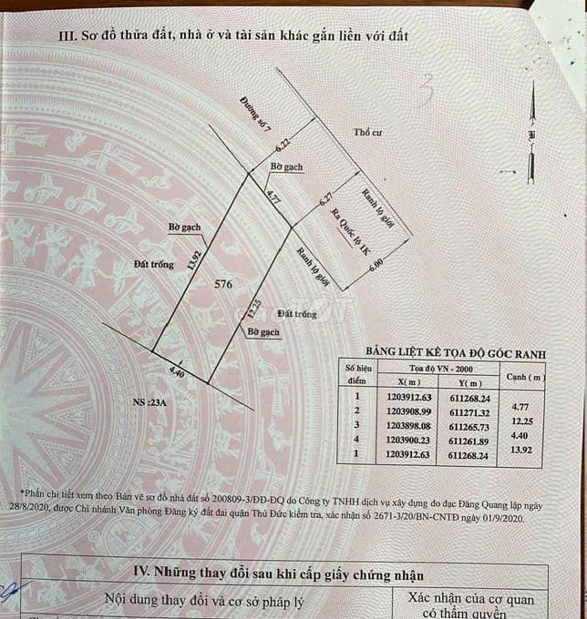 Đất mặt tiền đường số 7 phường Linh Xuân, nối QL1K và đường số 11 - Ảnh 3