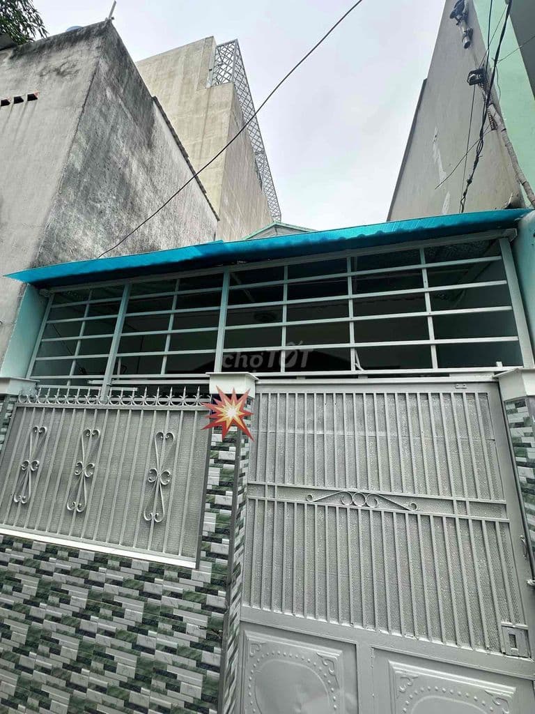 4TỶ2 NHÀ 55M² ĐÔNG HƯNG THUẬN 02 DT 6.7m*12m