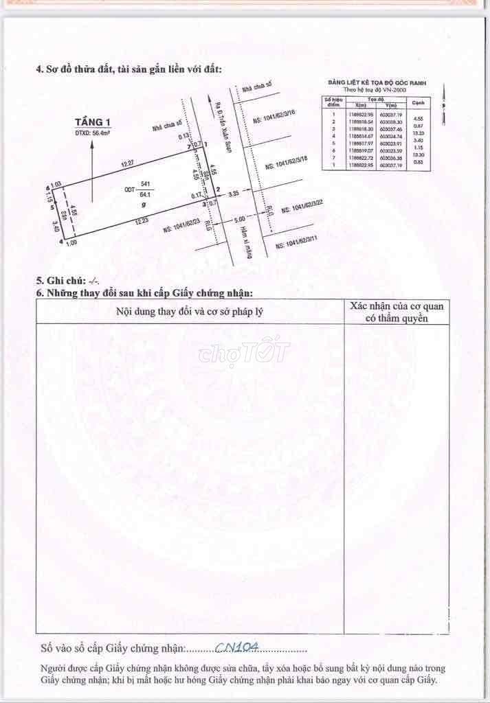 ĐẤT - HXH 1041 TRẦN XUÂN SOẠN – 65 M² – XÂY DỰNG TỰ DO 🔥 6 TỶ - Ảnh 3