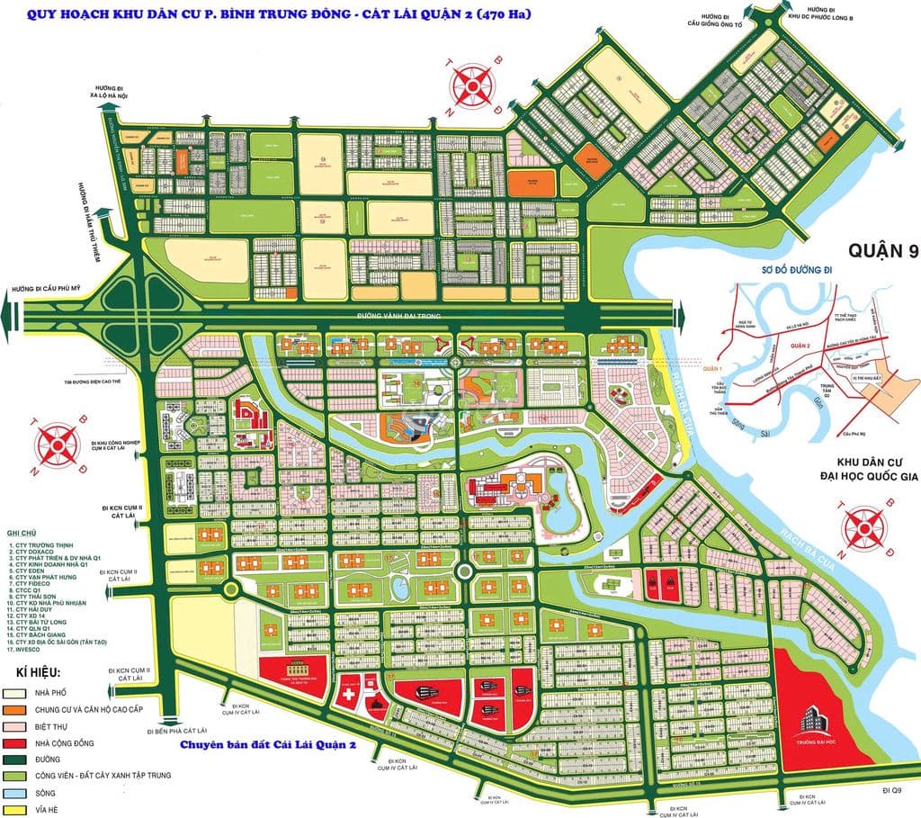 Bán đất nền - Sở hữu vị trí vàng tại Quận 2 - 100m2 - Giá 45 triệu/m2