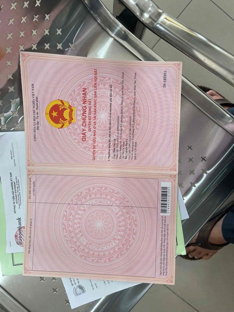 Đất thổ cư mặt tiền đường 932 Hương Lộ 2 Bình Tân