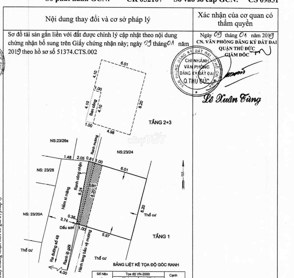 Bán Nhà Đường 48- Hẻm 3 gác - 1 trệt 2 lầu- sân thượng - Ảnh 3
