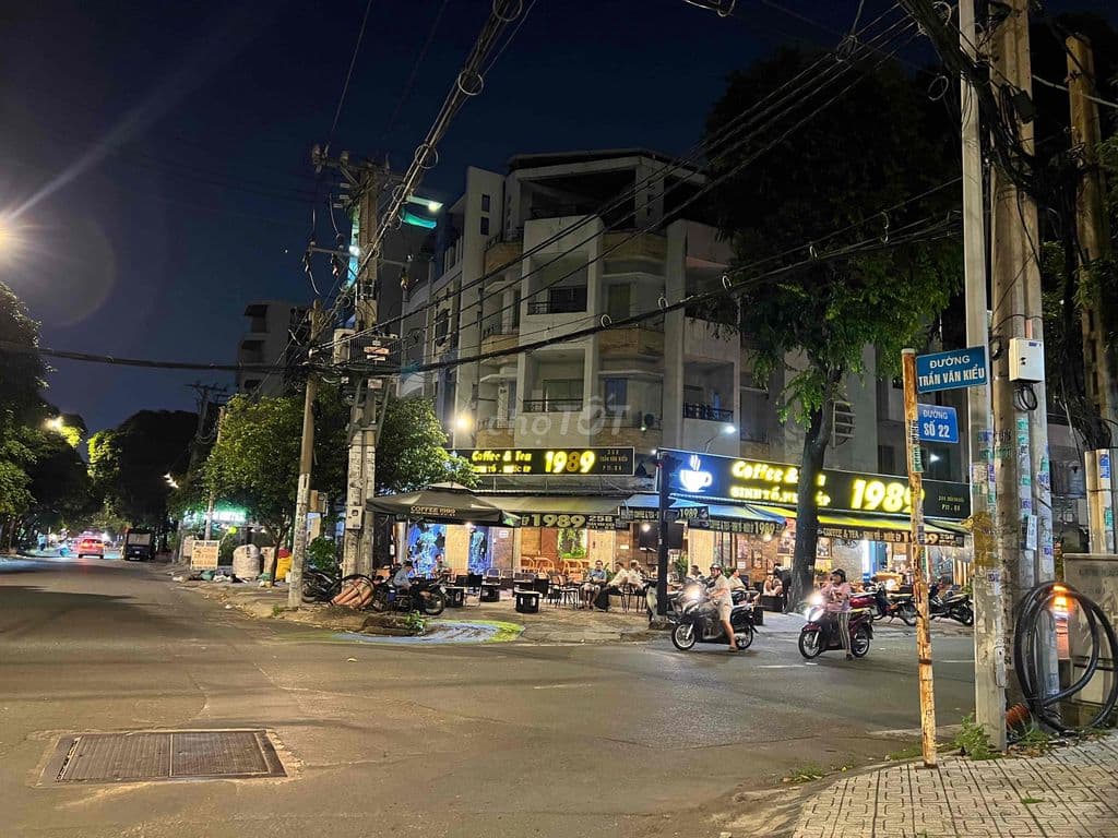 Bán Góc 2 Mặt Tiền Trần Văn Kiểu & Đường Số 22 Ngay Metro Bình Phú Q6