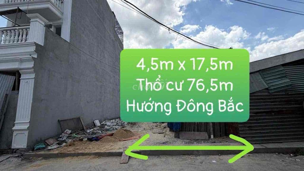 Lô Đất 4,5m x 17m | Thạnh Lộc 40 | Gần trục Hà Huy Giáp | QUẬN 12