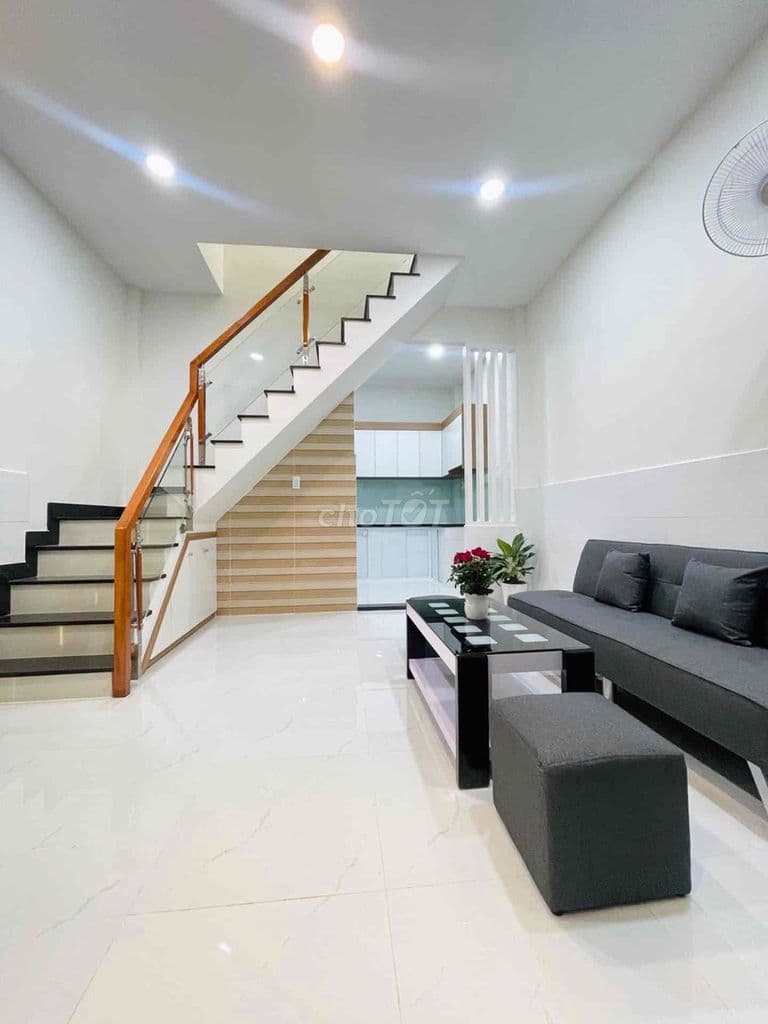 BÁN NHÀ 32M2 - 3 TẦNG - SÁT HẺM XE HƠI - PHAN VĂN TRỊ - BÌNH THẠNH - Ảnh 2