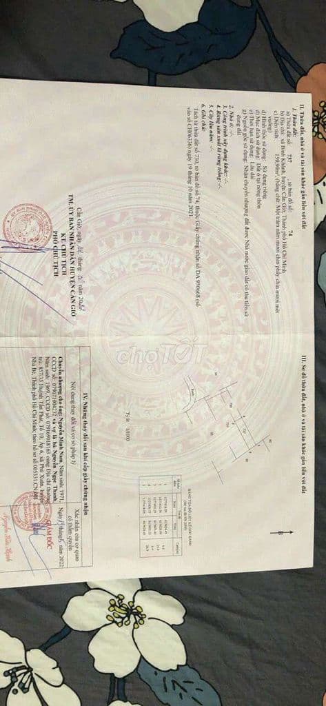 bán 160m đất thổ cư, 6,4x25m, đối diện trường cấp 1,2,3 Bình Khánhh