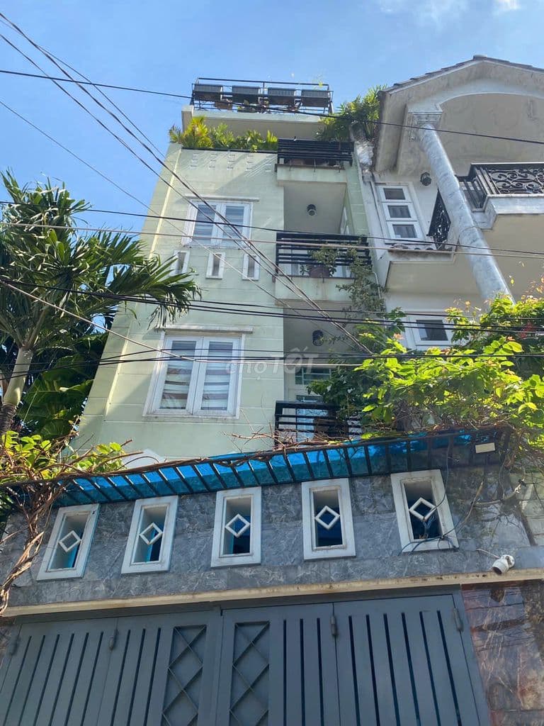 "Hot" nhà đẹp 4 tầng 54m2, hẻm xe hơi gần Phạm Văn Đồng