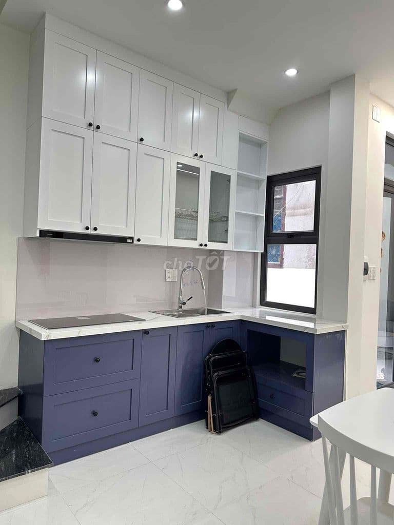 Nhà Giáp Nhị ô tô đỗ cổng 5 tầng thang máy,ngõ thông tặng full n thất - Ảnh 3