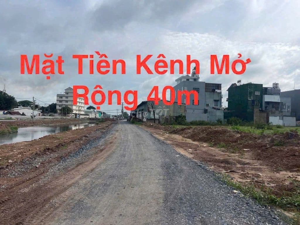 ĐẤT MẶT TIỀN KÊNH TIÊU XUÂN THỚI ĐÔNG, HÓC MÔN NGANG 6 GIÁ CHỈ 4,5 TỶ - Ảnh 3