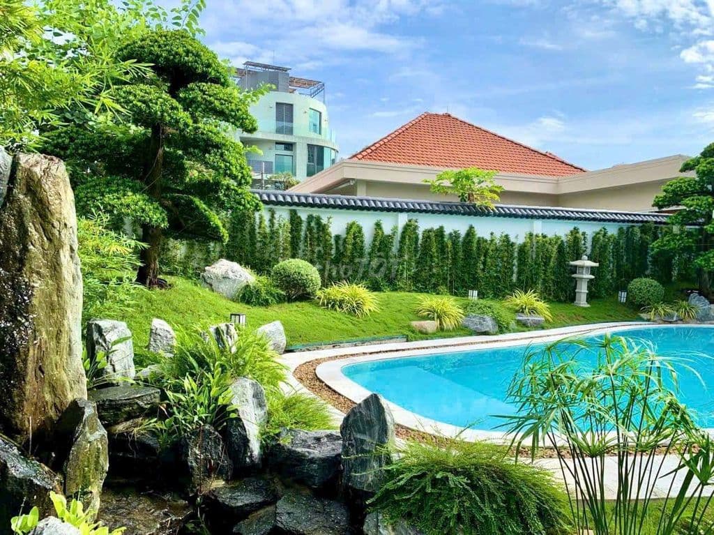 Bán Biệt Thự vip Dt 970m2 MT đs2 Trần Ngọc Diện Thảo Điền hcm150ty - Ảnh 2
