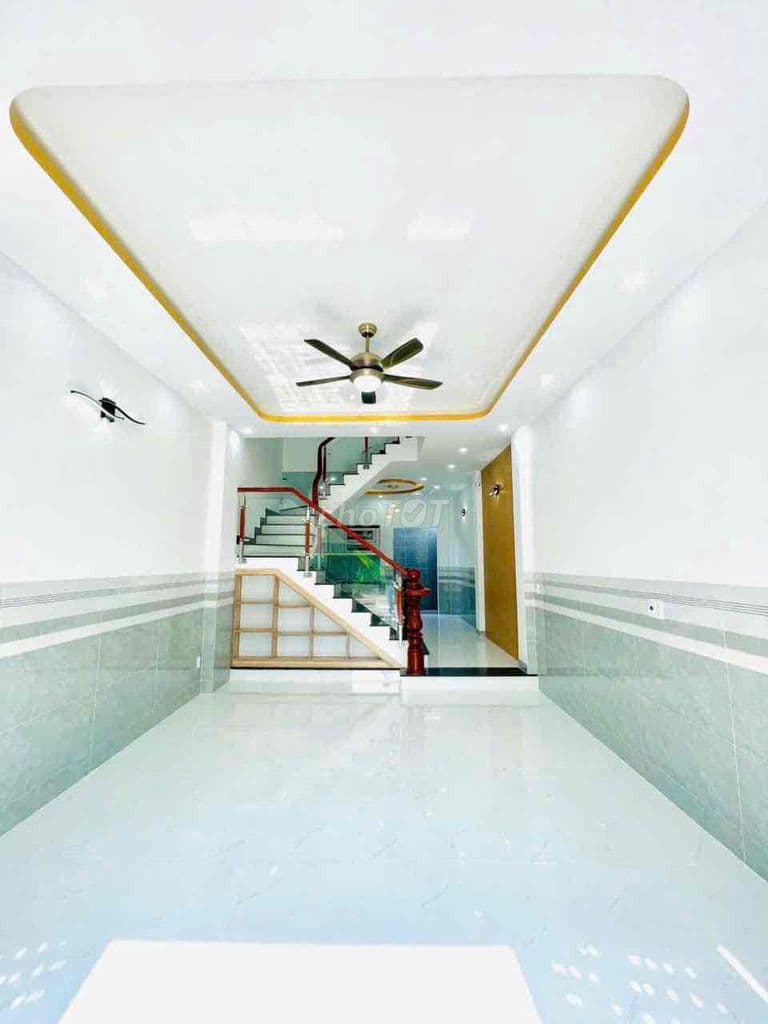BÁN NHÀ MỚI XÂY - 4 TẦNG - Ngay chợ Long Phước - Ảnh 3