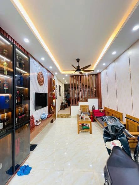bán nhà phố thanh am vỉa hè ô tô tránh - Ảnh 2