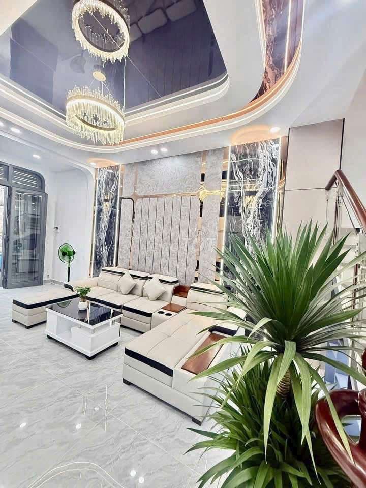 nhà hẻm xe hơi, đường TCH04. Q12. dt 4x15, 4 lầu - Ảnh 2