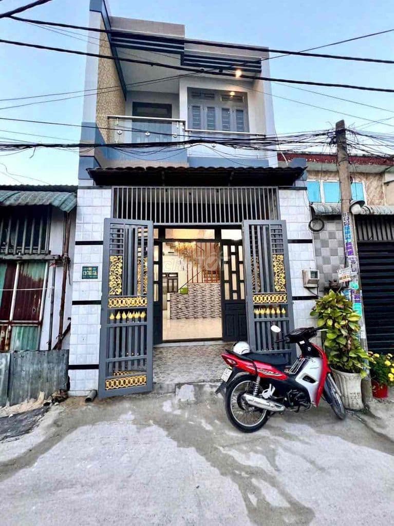 Nhà đẹp 4*13m 2PN hẻm thông 5m 2/ ngắn Lại Hùng Cường Vĩnh Lộc B