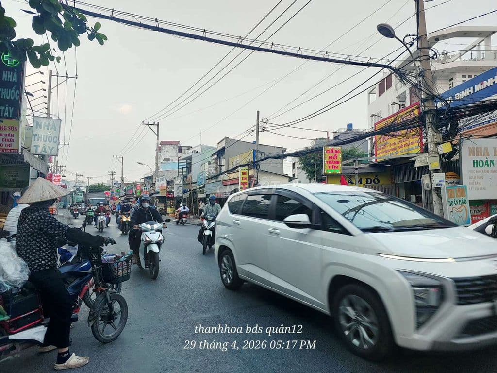 Đất ngang 10 dài 37 . Ngay Cao đẳng Điện Lực Hà Huy Giáp - Ảnh 2