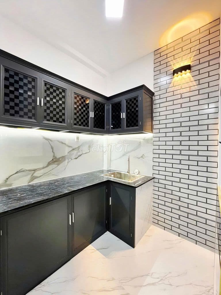 Nhà 4x7m ở / ngắn Lê Thị Riêng Q12 gần Trường THCS Nguyễn Trung Trực - Ảnh 3