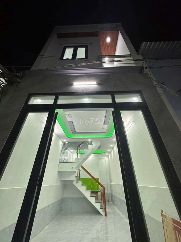NHÀ 3,5*8M CÁCH CHỢ 500M 2PN ĐƯỜNG LIÊN ẤP 1_2_3 TÂN VĨNH LỘC TPHCM