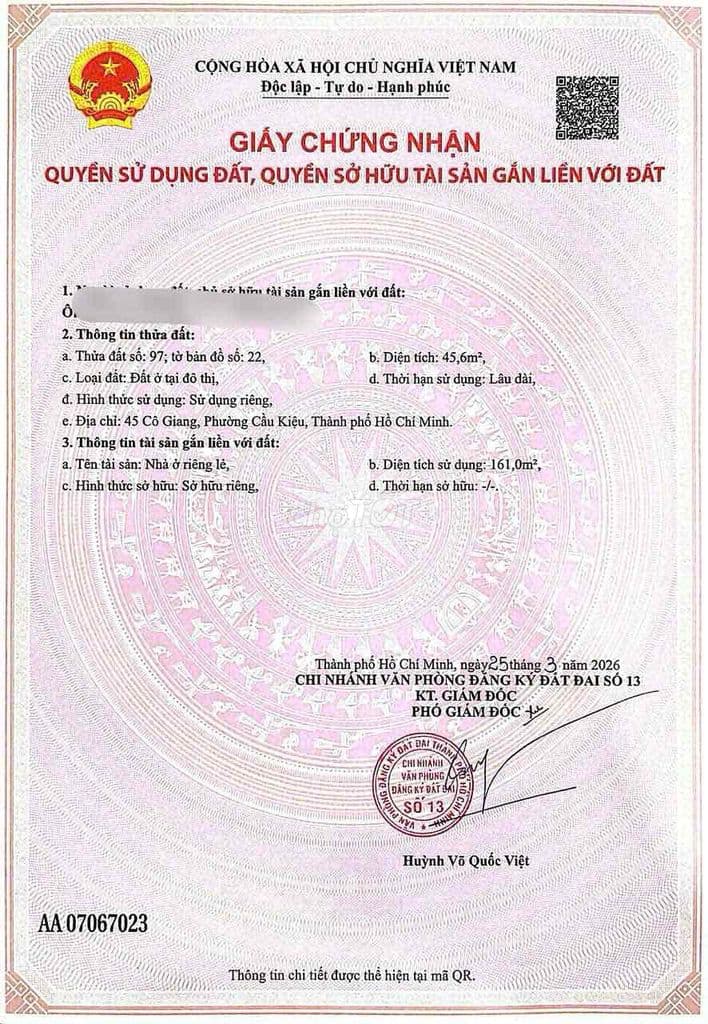 CHÍNH CHỦ BÁN NHÀ MT CÔ GIANG, PN - 5 TẦNG MỚI ĐẸP - 46M2 - 13,8TỶ TL - Ảnh 2