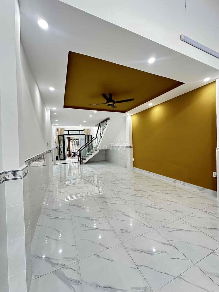 CƯ XÁ PHÚ LÂM D Q6 HẺM THÔNG XE HƠI ĐỖ CỬA - NHÀ MỚI 2 TẦNG 3PN 64M2 - Ảnh 2