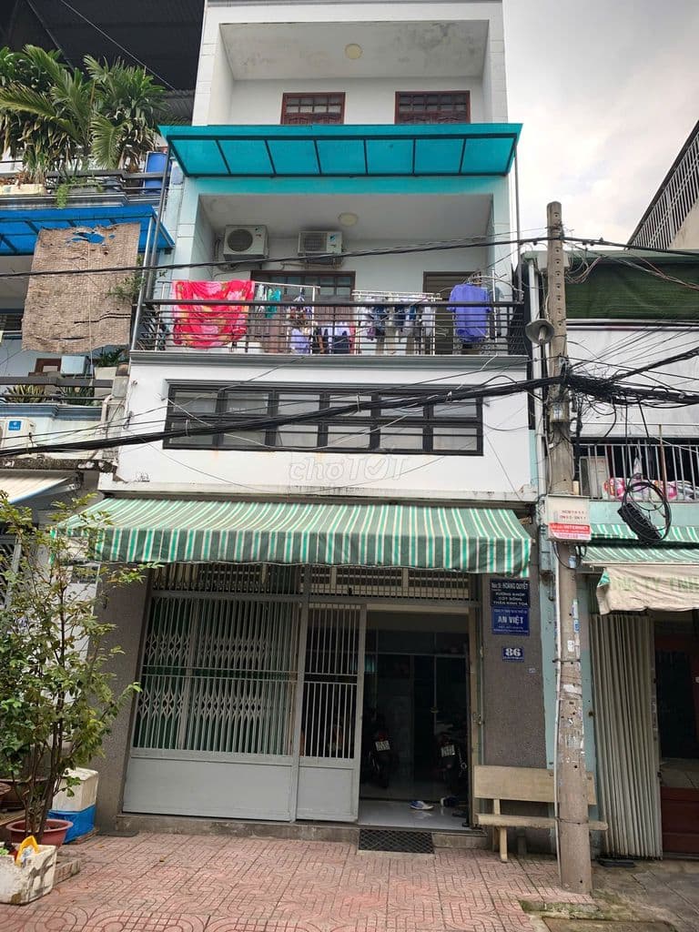 Bán nhà mặt tiền đường B2, Phường Tây Thạnh, Tân Phú, Hồ Chí Minh