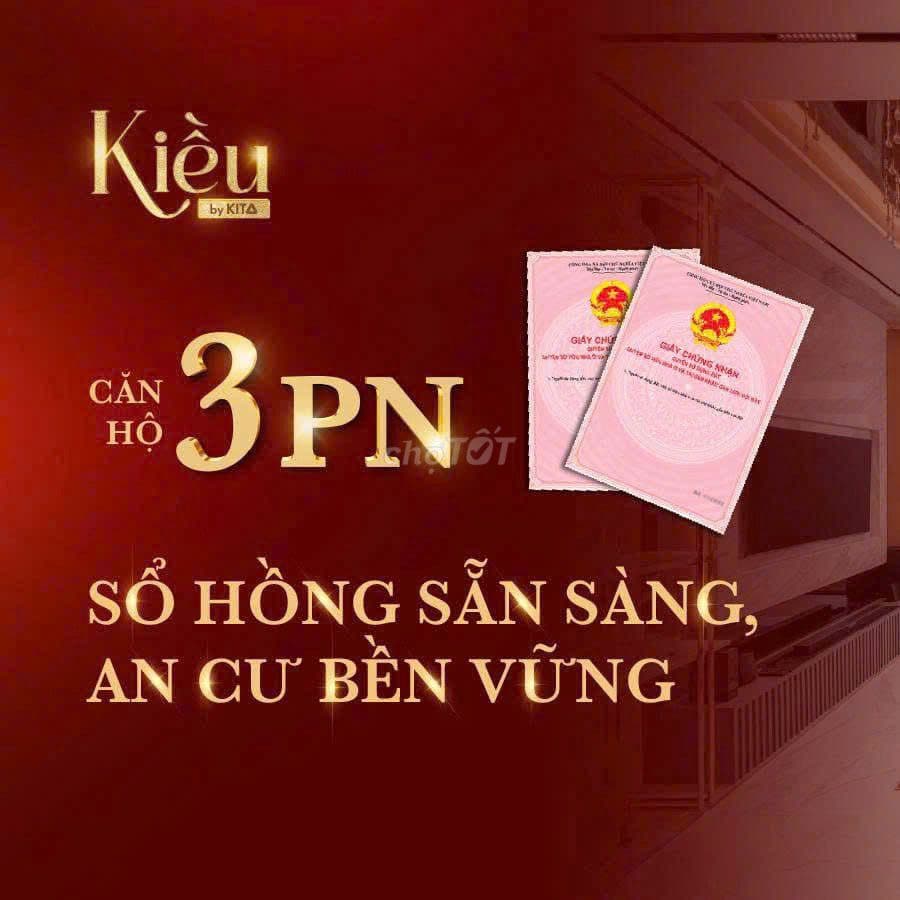 Chỉ 5,5 tỷ/căn hộ 3 PHÒNG NGỦ - 132m2