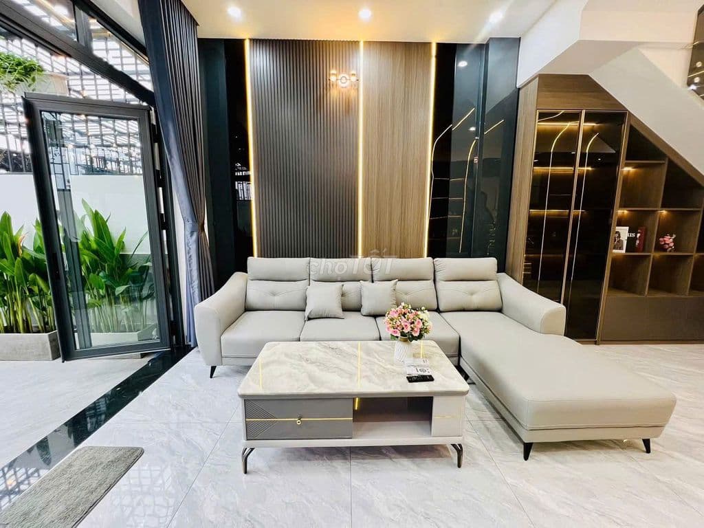 Nhà phố 4 tầng mới xây, hoàn thiện Full nội thất cao cấp.Đã có sổ Hồng - Ảnh 2