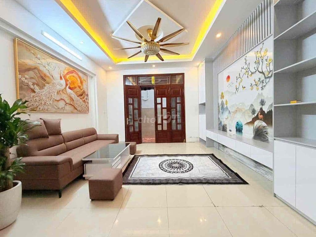 Nhà đẹp Thái Thịnh, ngõ thông, ba gác đỗ cửa, 2 thoáng, 42m2*5T. - Ảnh 2