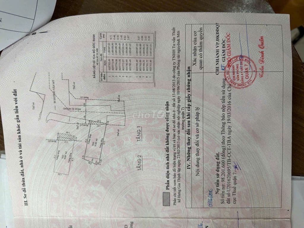 Bán nhà số 62/6K khu phố 4, phường Tân Thuận Tây, Quận 7, Hồ Chí Minh. - Ảnh 2