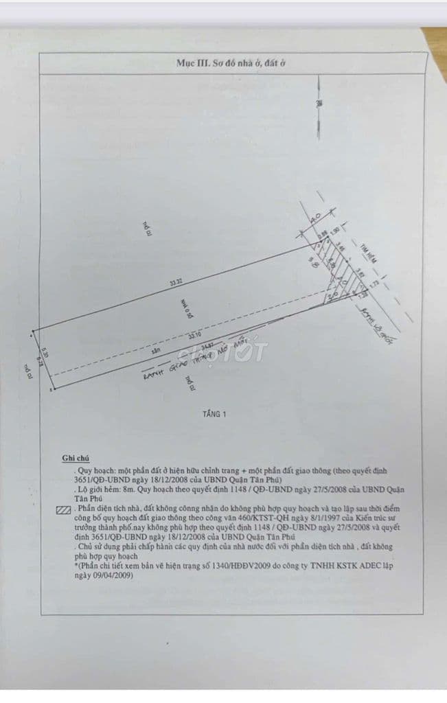 Nhỉnh 90tr/m2 Âu Cơ Văn Hiến - Xây CHDV