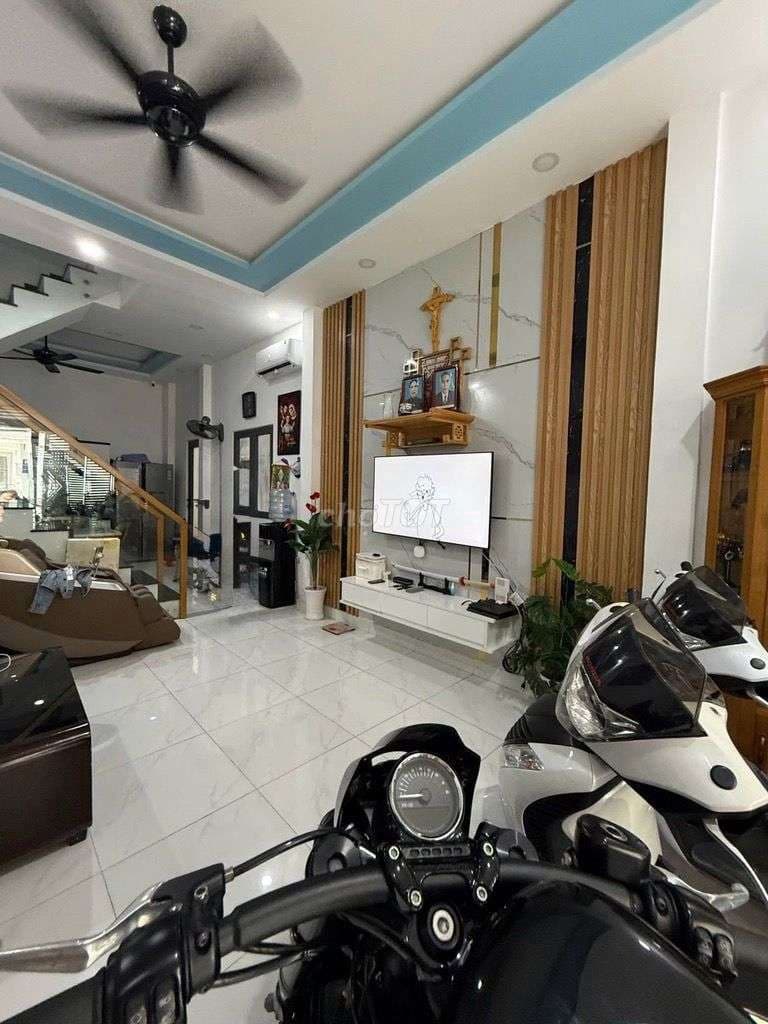 Chỉ 9.5 tỷ sở hữu ngay nhà Mặt tiền thép mới 2 tầng 48m2 .dtsd 79m2 - Ảnh 3