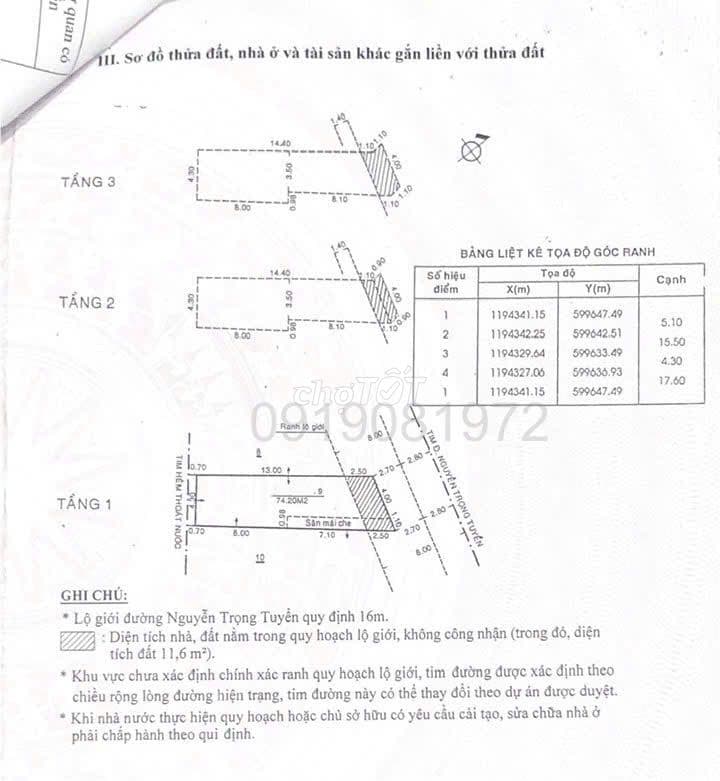 Bán nhà mặt tiền đường Nguyễn Trọng Tuyển,giá cực tốt ngang trên 5m - Ảnh 3
