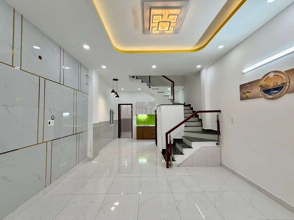 NHĨNH 6 TỶ NHÀ 60M2 ĐƯỜNG XVNT - Ảnh 3