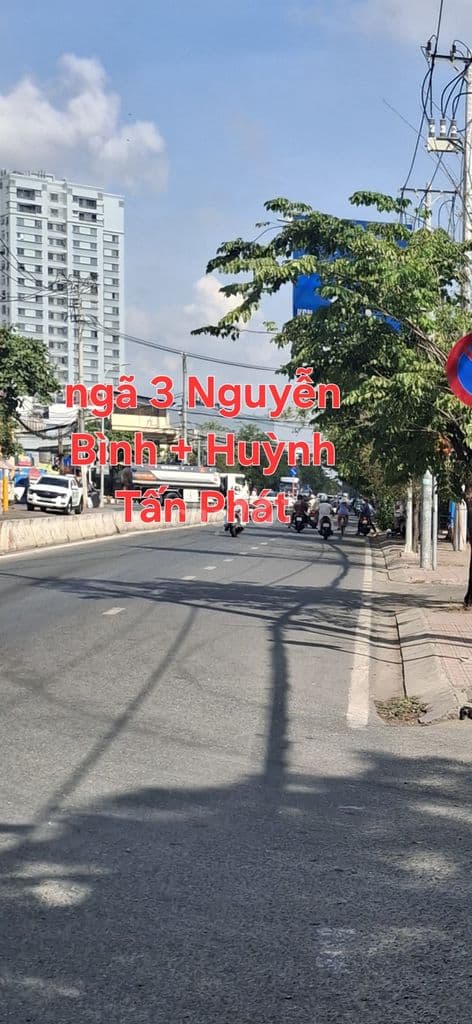 1,170m2 có 250m T, góc 2MT Huỳnh Tấn Phát, kế ngã 3 Nguyễn Bình, N Bè - Ảnh 3
