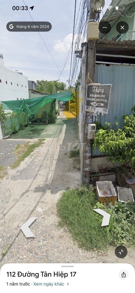 Bán đất thổ cư Tân Hiệp 17, xã Tân Hiệp , Hóc Môn, TpHCM - Ảnh 2