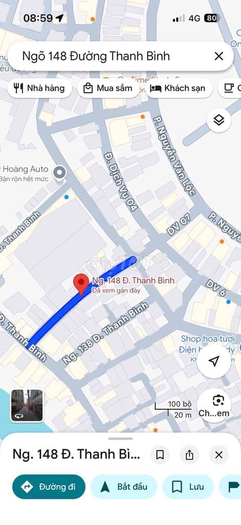 Nhà đất đẹp- giá hợp lí - đường Thanh Bình, Mộ Lao, Hà Đông