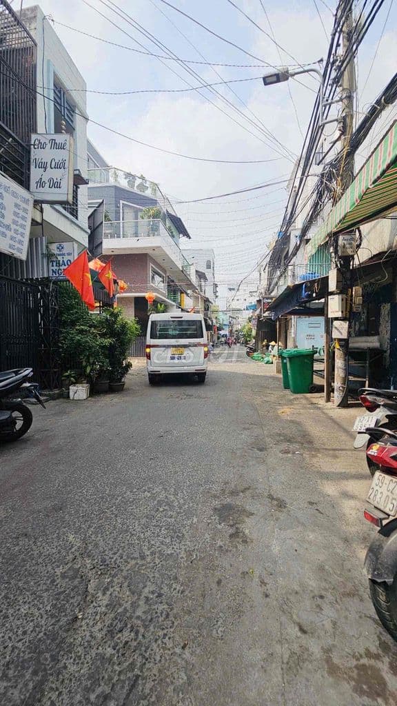 Nhà MT hẻm xe hơi 6m chuẩn - Ảnh 2