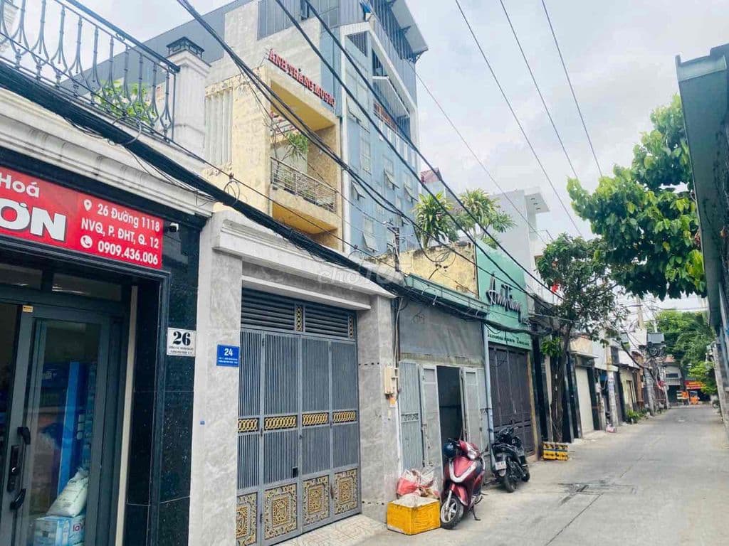 BÁN NHÀ 3 tầng. 50m2. hẻm rộng 6m. giá 5 tỷ. NGUYỄN VĂN QUÁ. QUẬN 12 - Ảnh 3
