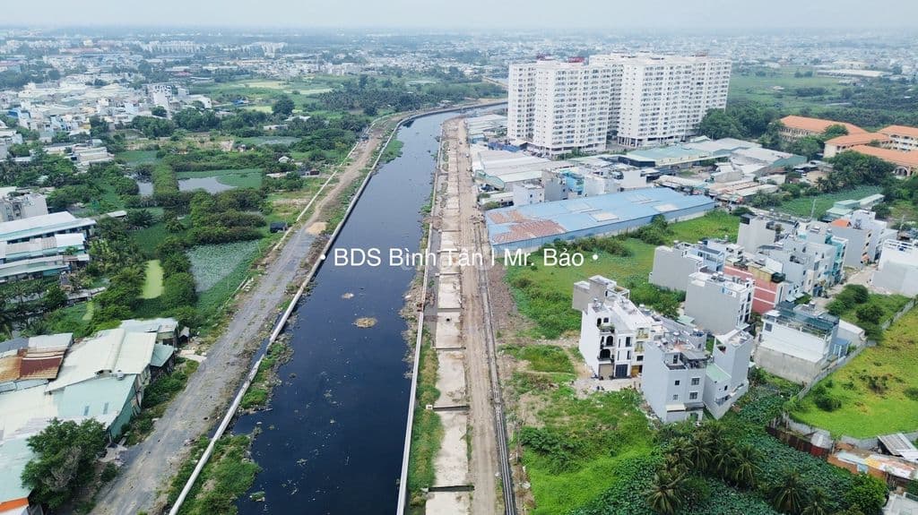 Đất Đầu Tư Mặt Tiền Đường 20m Kênh Tham Lương 80m2 Giá Tốt 5,7 Tỷ SHR - Ảnh 2