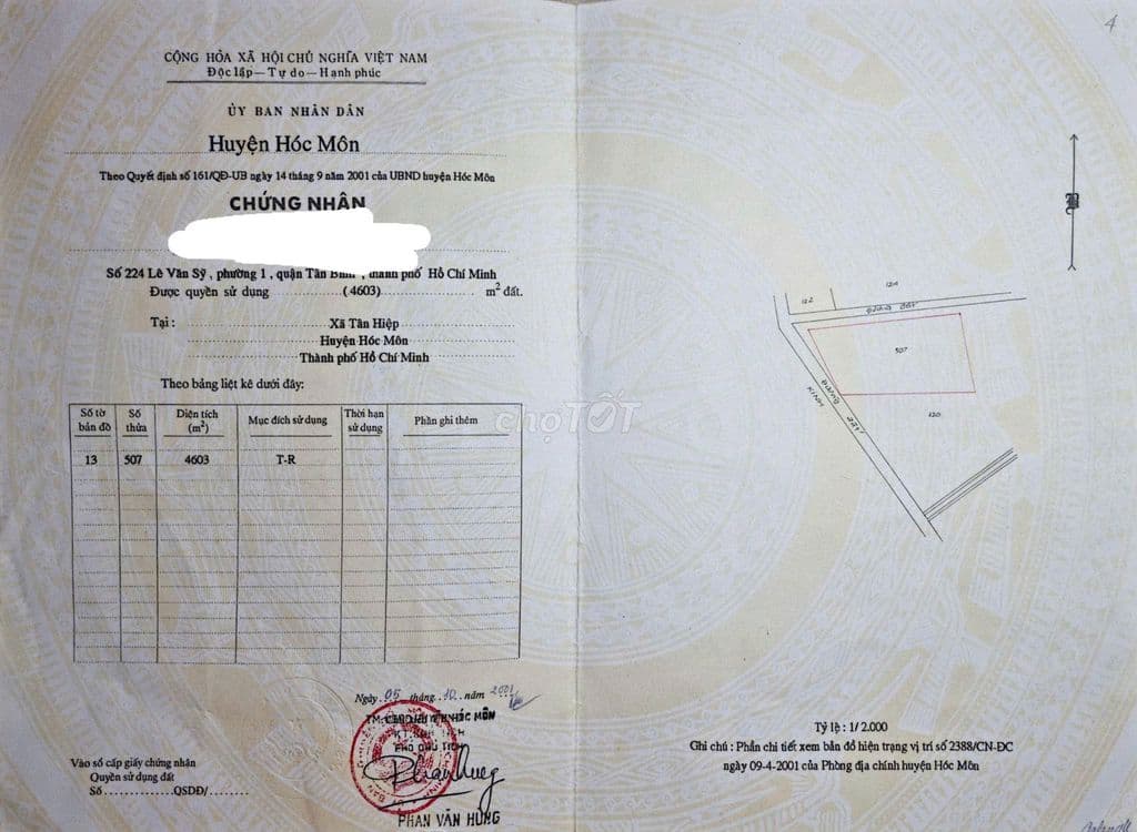 CHÍNH CHỦ BÁN ĐẤT VƯỜN 4.603m² – HÓC MÔN, TP.HCM - Ảnh 2