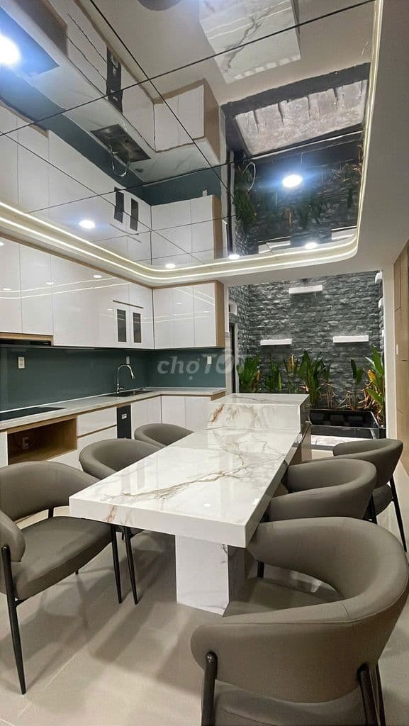 Bán nhà đường Thạnh Lộc 29 (4x17)m 1 trệt 3 lầu mới full nội thất - Ảnh 3