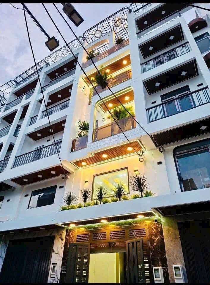 Nhà phố 4x20m Ô Chờ Thang máy đường 7m Thạnh Lộc 37 - Ảnh 2