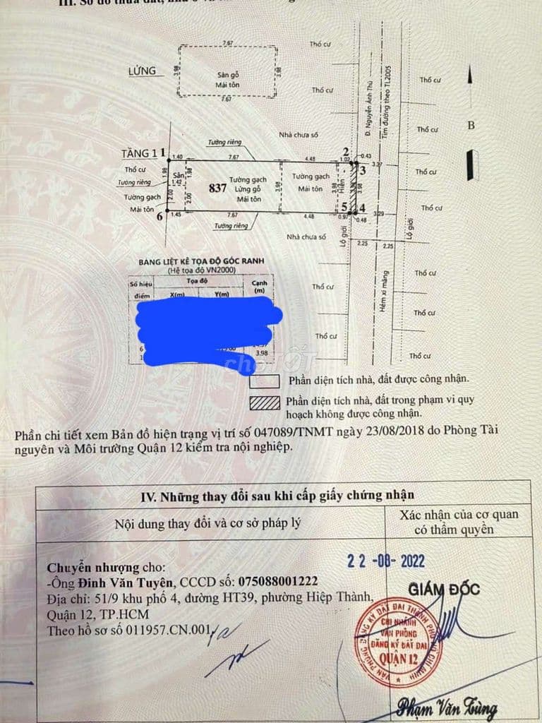 NHÀ HÈM XE HƠI NGUYỄN THI TRÀNG - 4x15m -2TÂNG