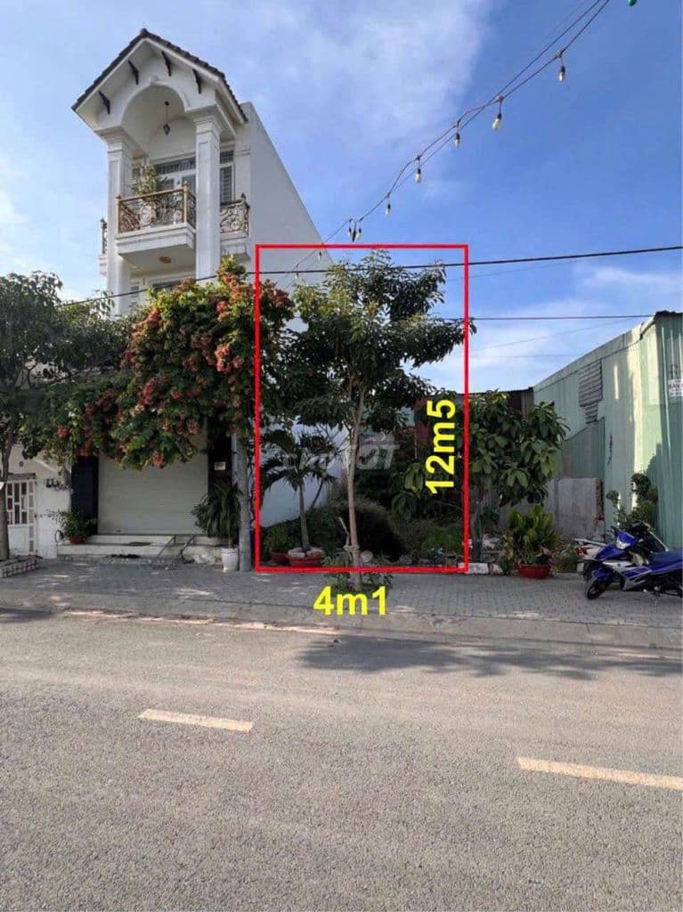 ĐẤT THỔ CƯ - MẶT TIỀN KD Đường THẠNH LỘC 19 P.TL Q12 Dt 50m²(4,1*13)