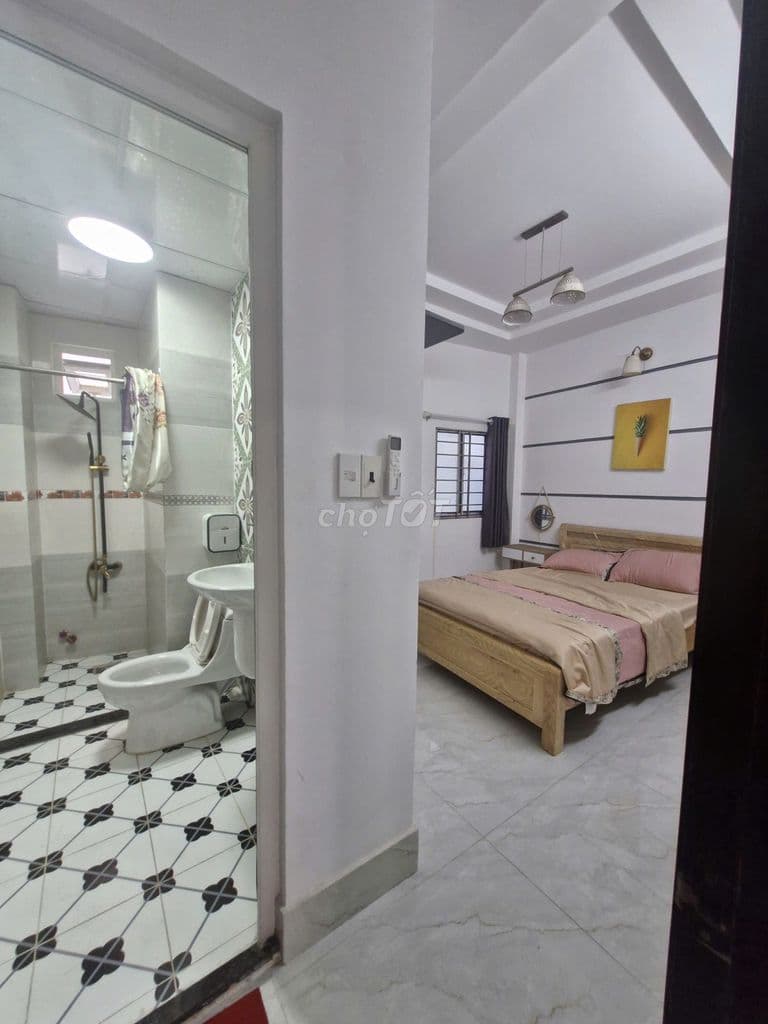 Bán nhà riêng 1 sẹt đường quang trung p8 GV, dt 41m, 3 lầu, 5PN, 7WC - Ảnh 3