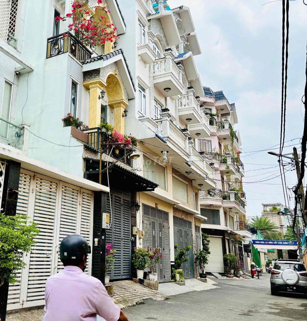 BÁN NHÀ HẺM 6M Ô TÔ TỚI NHÀ 5 TẦNG LÊ ĐỨC THỌ GÒ VẤP