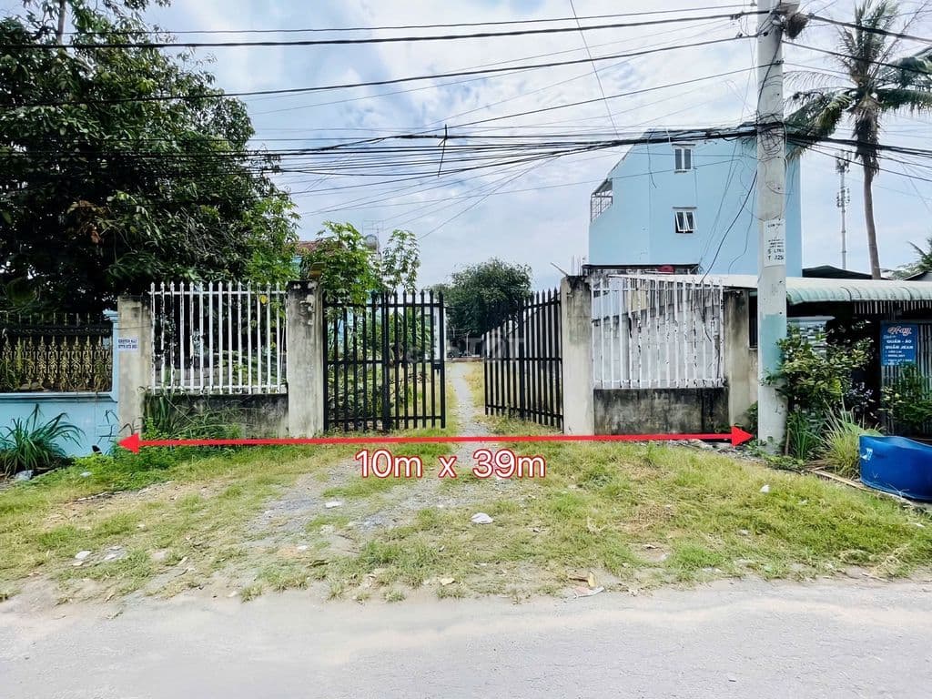 ĐẤT NGỘP TÂN AN HỘI, SẴN THỔ CƯ, MẶT TIỀN NHỰA 12M, GIÁ 860TR
