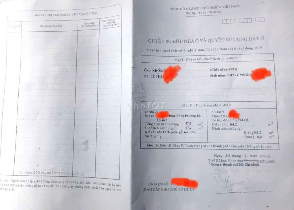 Bán nhà quận 8- Hẻm ô tô thông- 5,8x28m- Bình Đông, P14 Thương lượng - Ảnh 2
