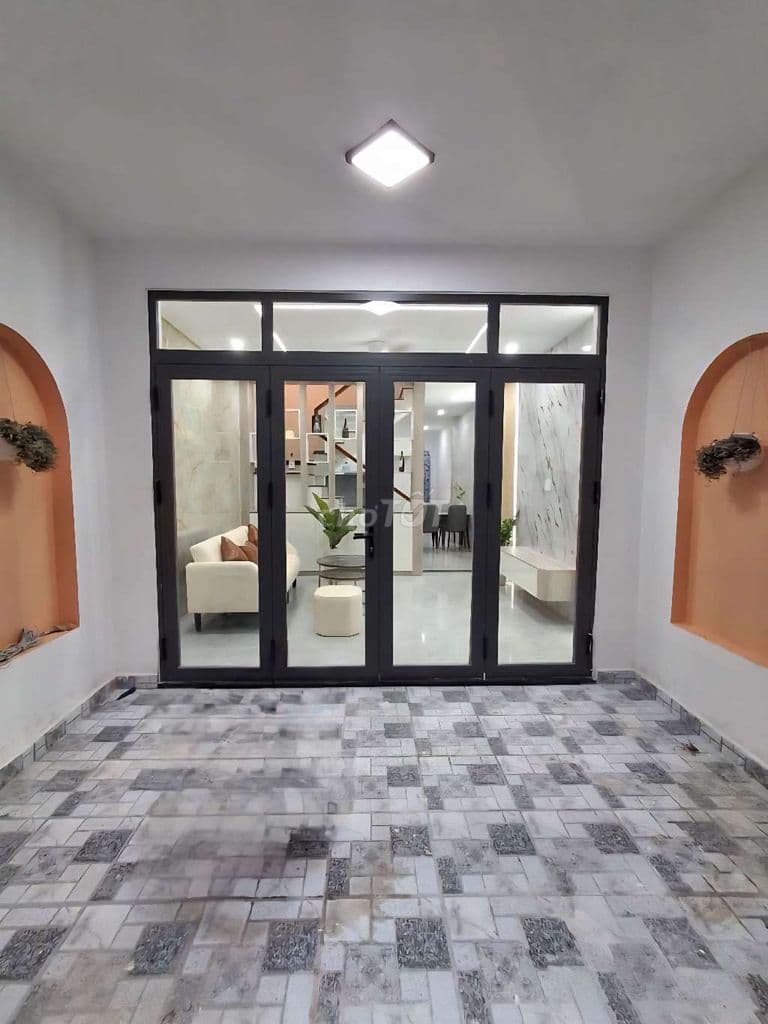 Nhà 4x16m 2 tầng gần chợ Cầu ô tô vào tận cửa Đông Hưng Thuận - Ảnh 3