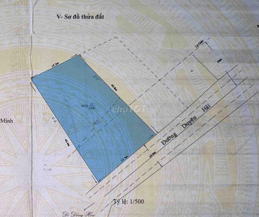 MS 081 - BÁN ĐẤT – VỊ TRÍ ĐẸP – GIÁ TỐT - Ảnh 2