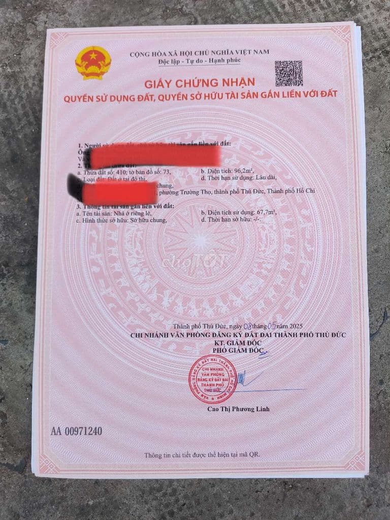 BÁN NHÀ Ở RIÊNG LẺ